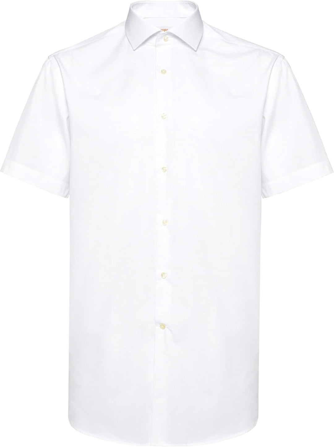 OppoSuits Herren Shirt Kurzarm Pool Life Hemd mit Button-Down-Kragen L Weiss, L Weiss