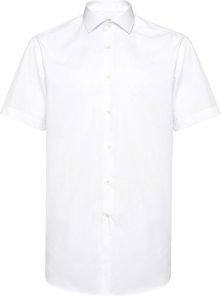 OppoSuits Herren-Kurzarmshirt – perfekt für den Sommer – schmale Passform XS Shirt Short Sleeve Whit