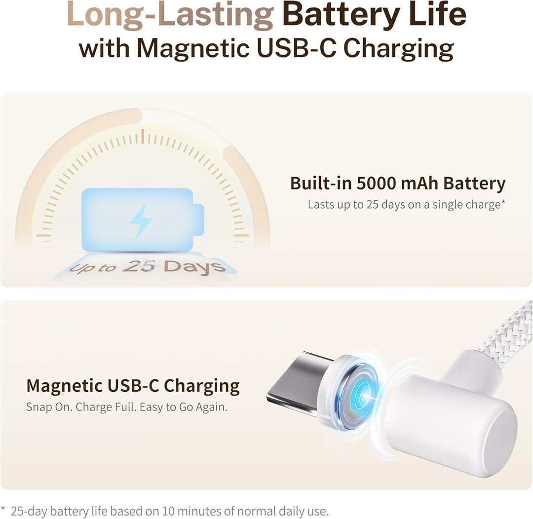 Enabot EBO ROLA Mini 2K Heimtierkamera mit EBO ROLA-PET App,WLAN Mobiler Überwachungskamera Innen mi