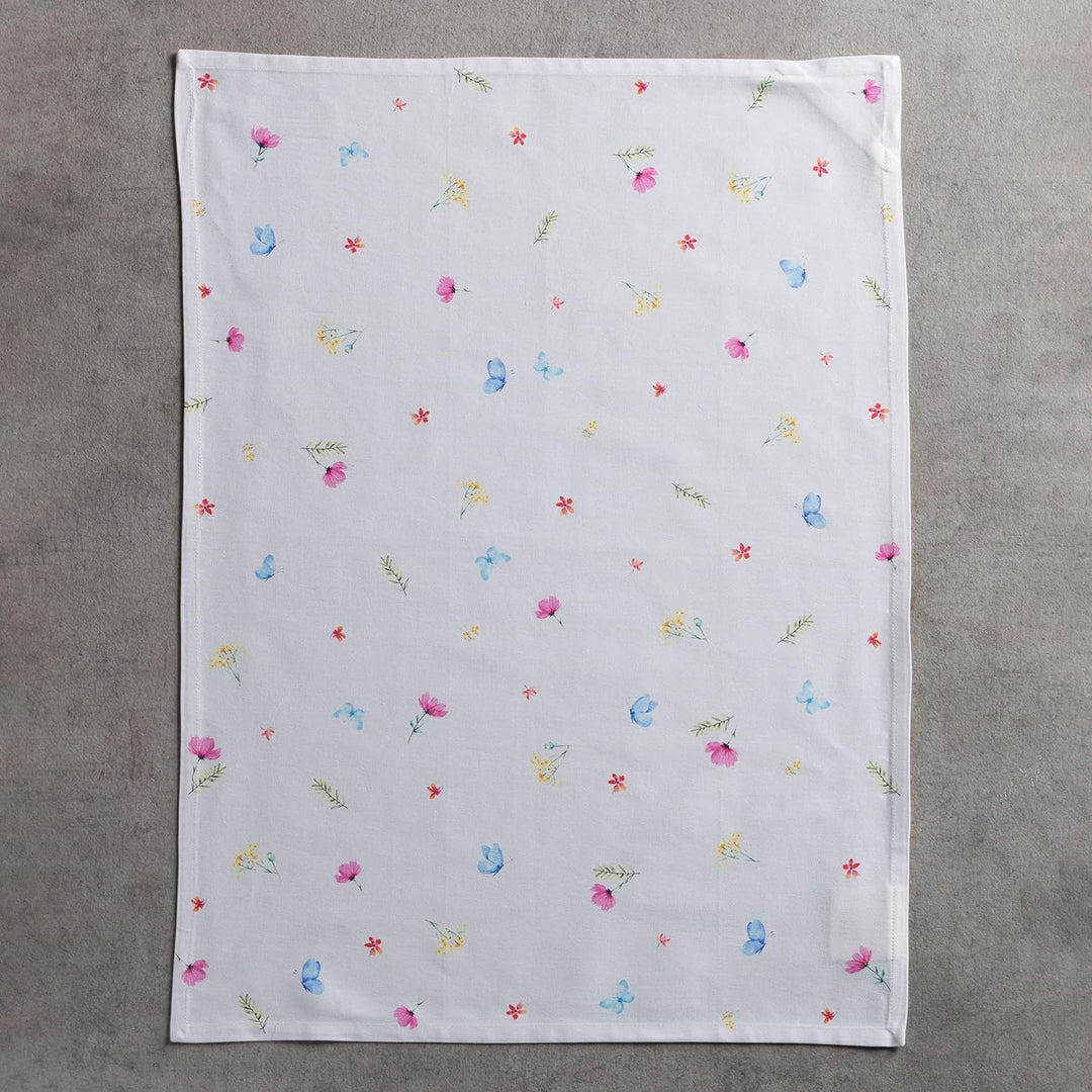 Maison d' Hermine Flower in The Field 100% Baumwolle Set von 3 Multi-Purpose Küchenhandtuch | Bar Ha