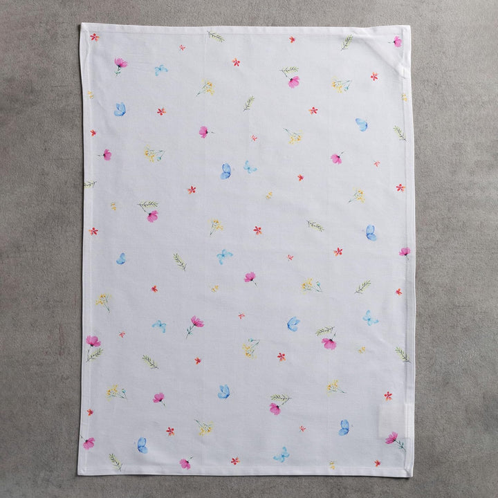 Maison d' Hermine Flower in The Field 100% Baumwolle Set von 3 Multi-Purpose Küchenhandtuch | Bar Ha