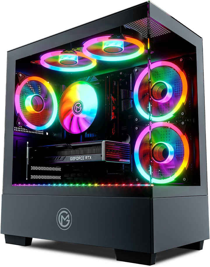 GameMachines Evolv - Gaming PC - AMD Ryzen 7 5700X - GeForce RTX 4070-1TB SSD - 32GB DDR4 - WLAN - W