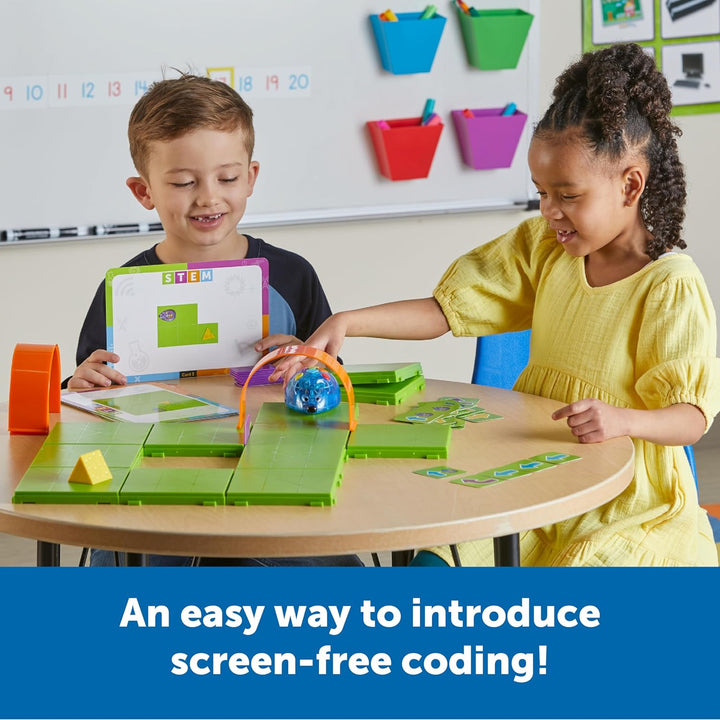 Learning Resources Code & Go Roboter-Maus Aktivitäts-Set – Wiederaufladbares, interaktives Lernspiel