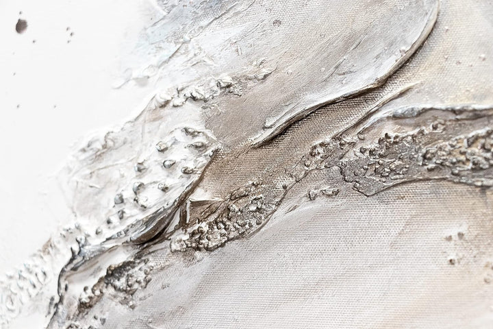 YS-Art XXL Design Abstrakt Acryl Gemälde auf Leinwand mit Rahmen Erschaffung handgemalte Wandbilder