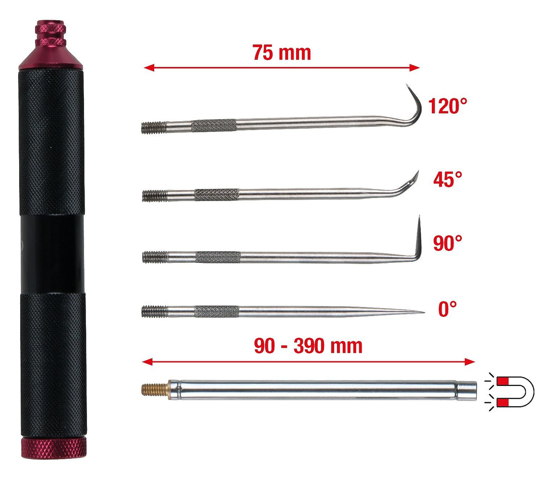 KS Tools Magnet und Hakenwerkzeug Satz, 4042146627099