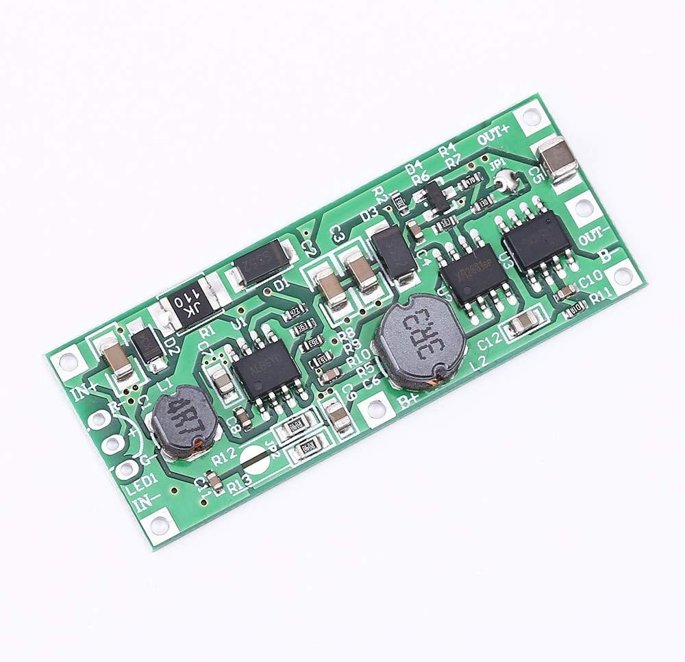 TECNOIOT 5 Stück DC 5V-12V bis 12V USV Unterbrechungsfreie Stromversorgung 18650 Batterieschutzplati