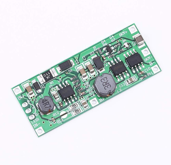 TECNOIOT 5 Stück DC 5V-12V bis 12V USV Unterbrechungsfreie Stromversorgung 18650 Batterieschutzplati