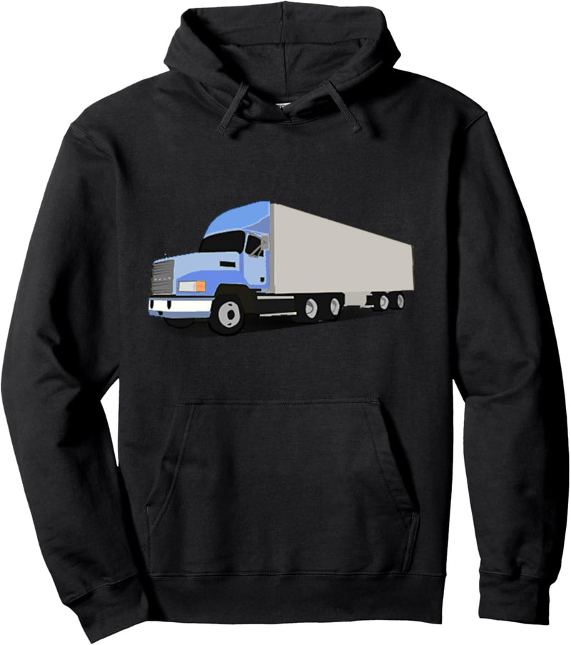 Grosser 18-Wheeler Truck Pullover Hoodie