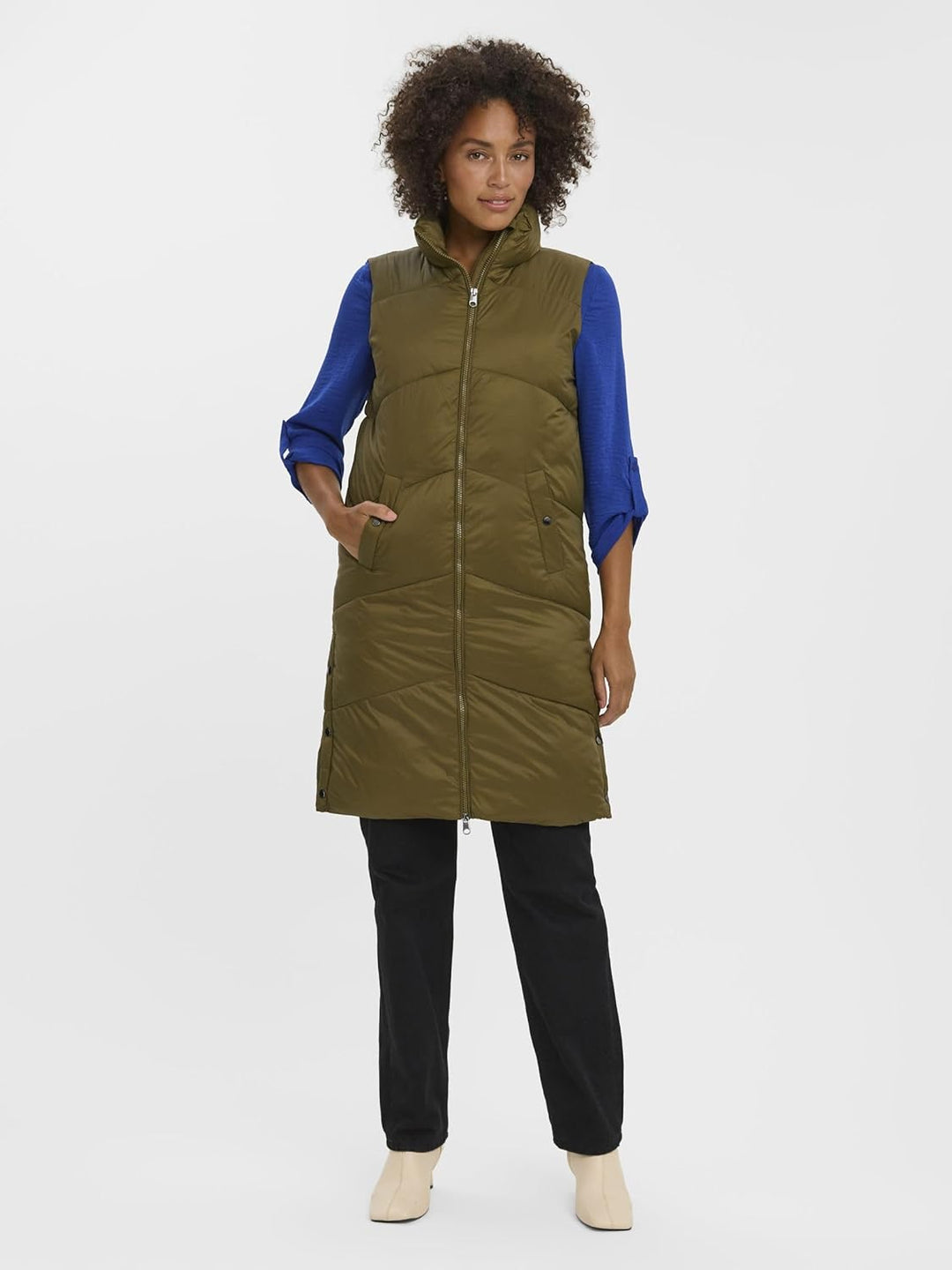 VERO MODA female Weste VMUPPSALA Weste XS Dark Olive, XS Dark Olive