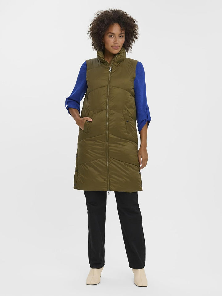 VERO MODA female Weste VMUPPSALA Weste XS Dark Olive, XS Dark Olive