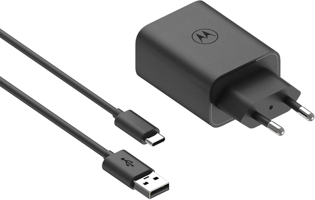 Motorola Turbopower 33 – Ladegerät Rot Elektro mit Kabel USB-C – USB-C 33 W – Schnellladung 33W, 33W