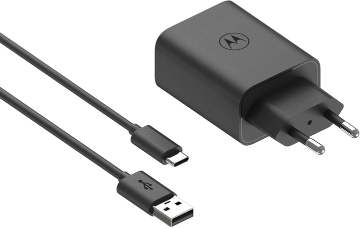 Motorola Turbopower 33 – Ladegerät Rot Elektro mit Kabel USB-C – USB-C 33 W – Schnellladung 33W, 33W