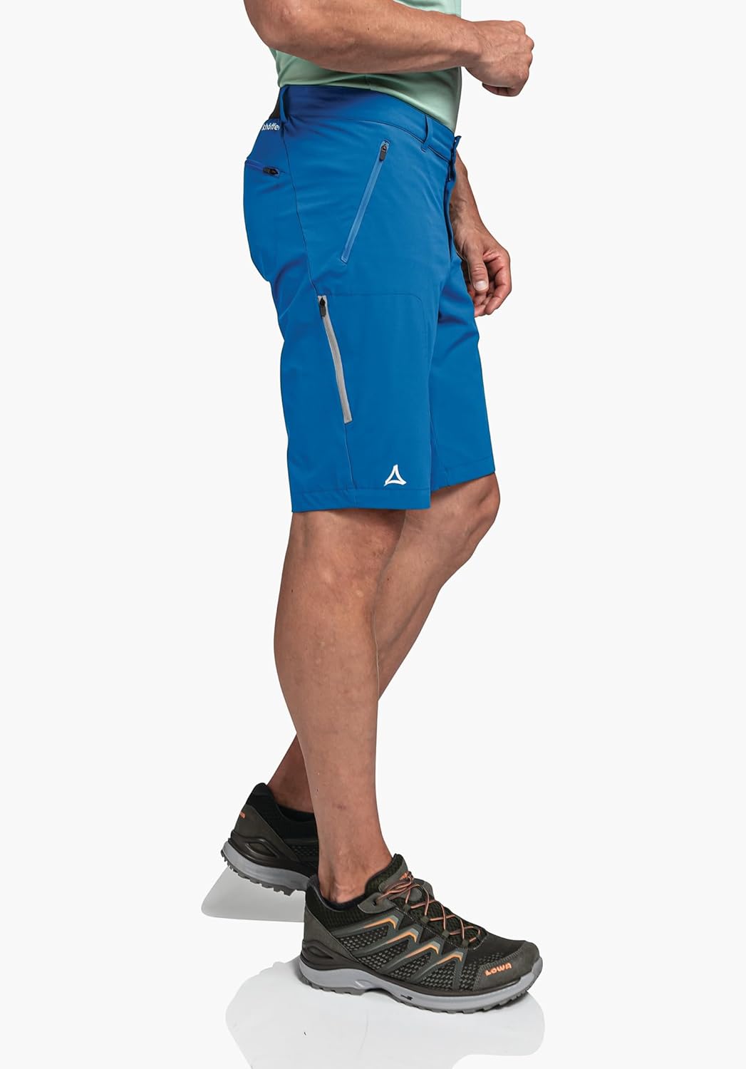 Schöffel Herren Shorts Hestad M, Kurze Wanderhose mit elastischem Bund, schnell trocknende Outdoor H