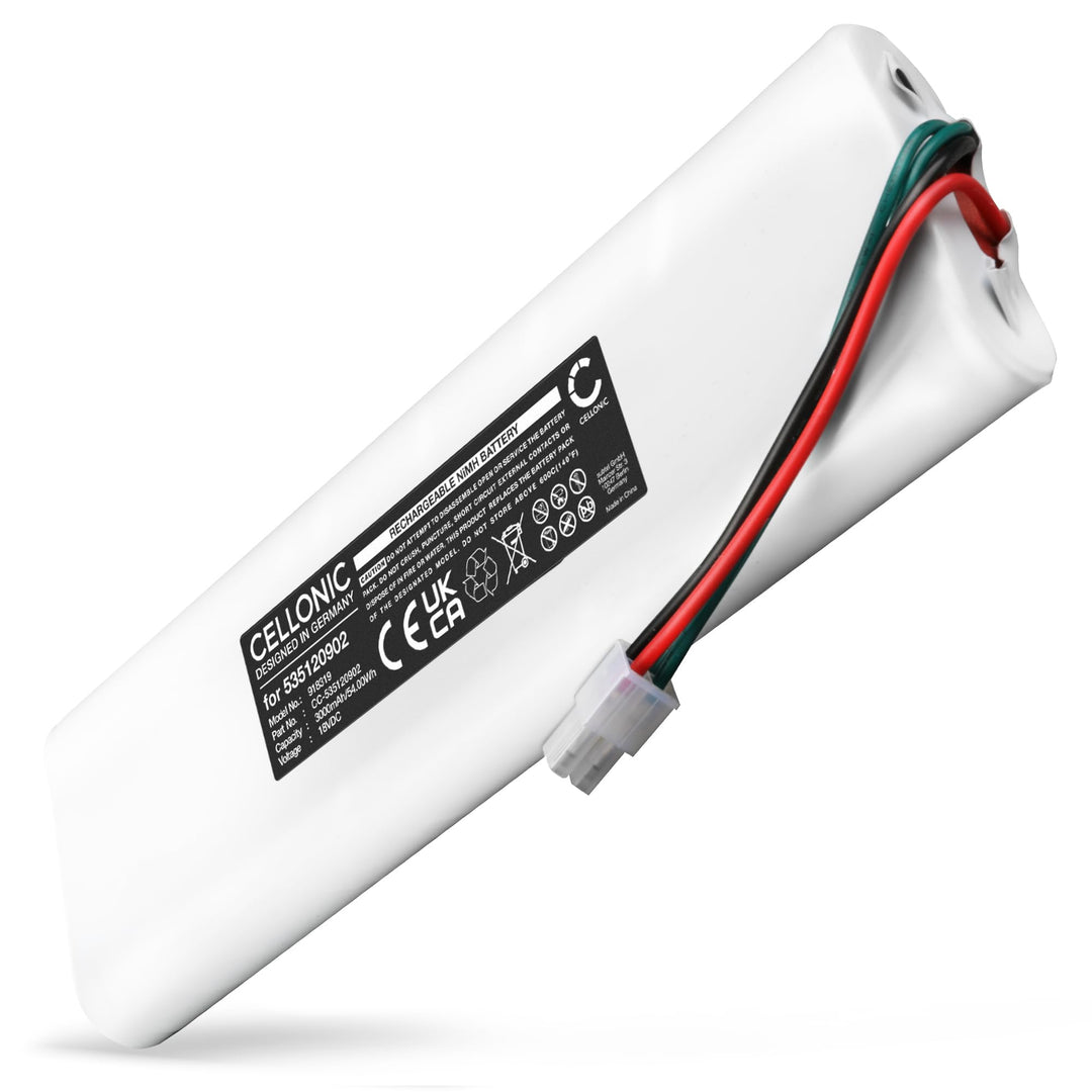 CELLONIC® 18V 3Ah Ersatz Akku kompatible mit Husqvarna Automower 210C, 220AC, 230 ACX, 260 ACX, G2,