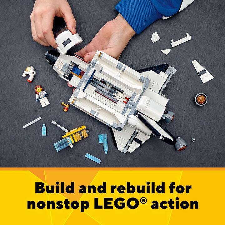 Lego Creator 31117 - 3-in-1 Space Shuttle / Saturn-Rakete / Mondlandefähre (486 Teile)