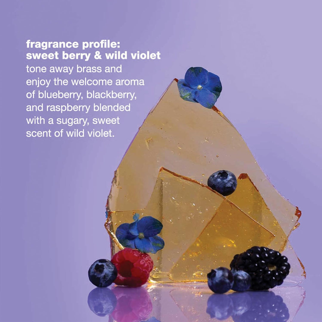 milk_shake Silver Shine Light Shampoo 1000 ml Blueberries and violet pigment 1 l (1er Pack), 1 l (1e