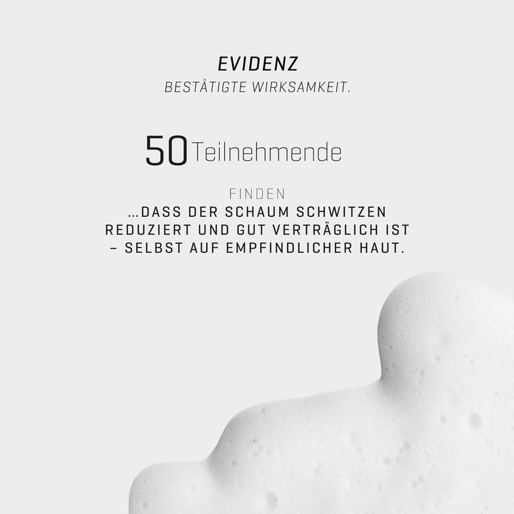 Sweat-Off sensitive Antitranspirant Schaum, Flüssigkeit, 75ml gegen Schwitzen | Schaum gegen Schweis