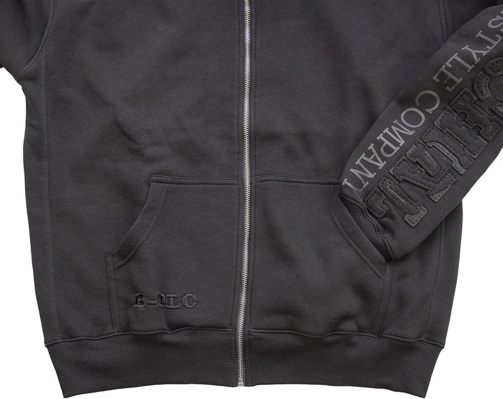 Brachial Premium Herren Kapuzenjacke Gym - Hoodie Sweatjacke Sweatshirt Jacke mit Kapuze für Bodybui