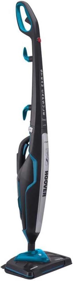 Hoover CA2IN1D 011 Dampfreiniger Steam Capsule Plus, grau / türkis