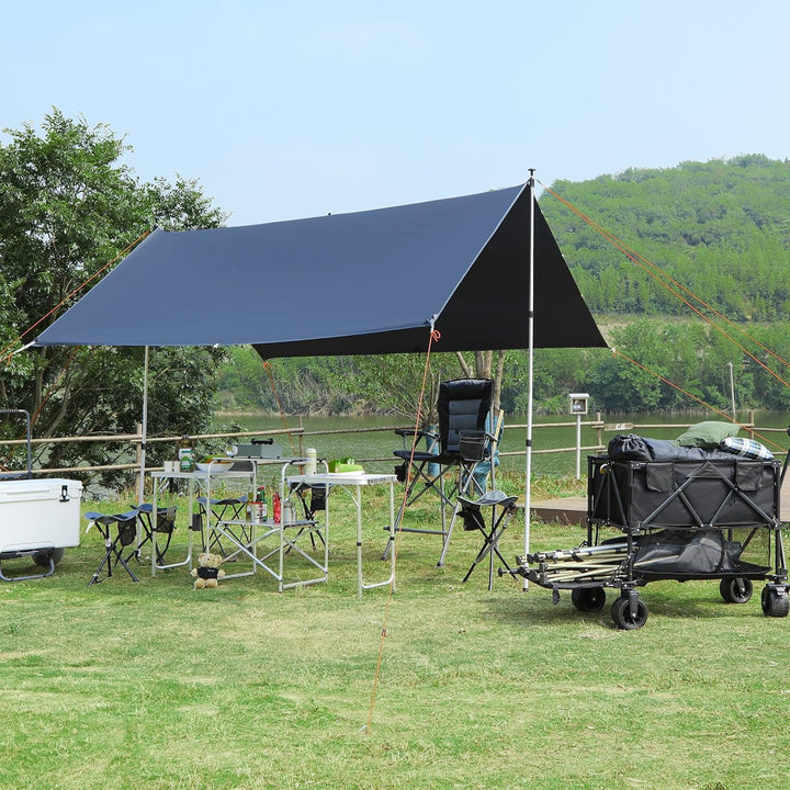 REDCAMP Verstellbare Zeltstangen aus Aluminium, Teleskop-Zeltstangen für Unterstand, Hängematte, Reg