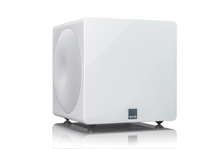 SVS 3000 Mikroversiegelter Subwoofer mit voll aktiven Dual-Treibern (20,3 cm (8 Zoll), Piano Gloss W
