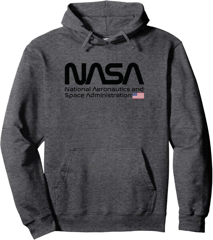 NASA Worm Logo Pullover Hoodie