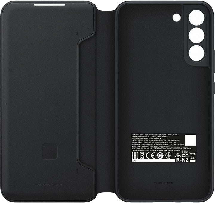 Samsung Galaxy S22+ S906 Smart LED View Cover (EE) Black EF-NS906PBEGEE