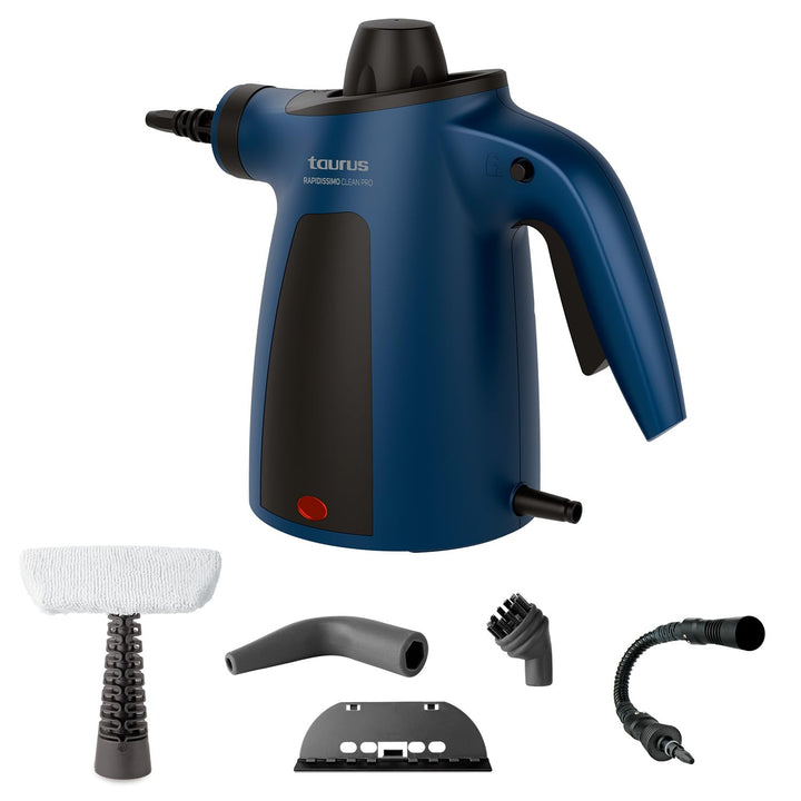 Taurus Rapidissimo Clean Pro - Dampfreiniger | Leistungsstark | Temperatur bis zu 160ºC | Hoher Damp