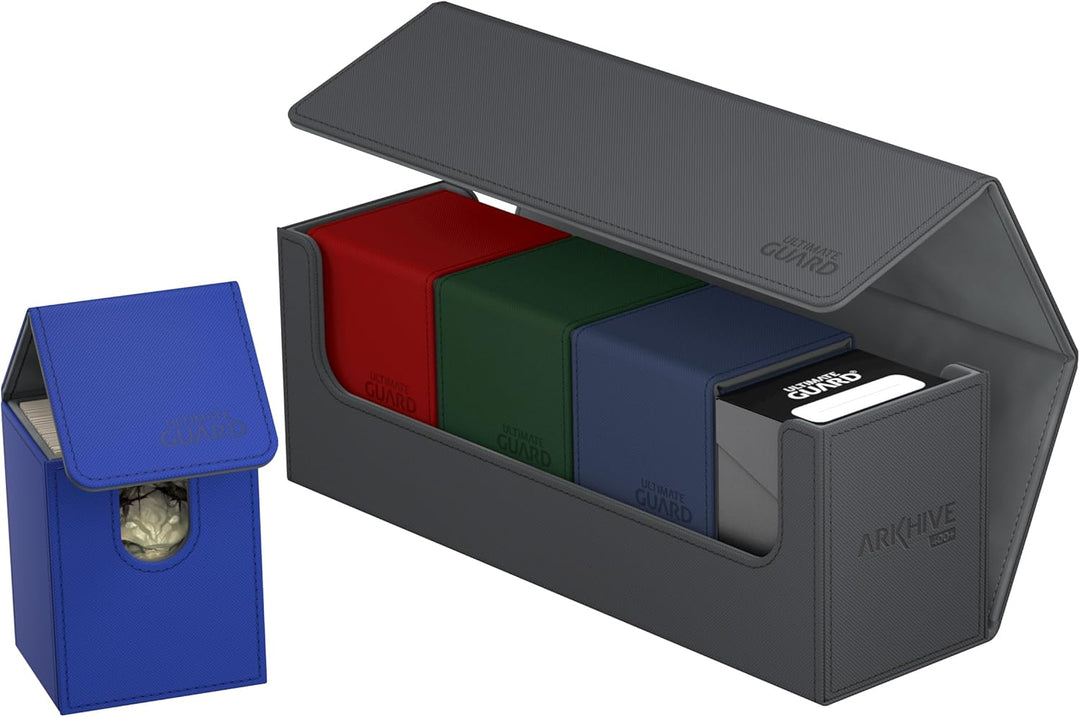 Ultimate Guard UGD010655 - Arkhive Flip Case 400+ Standardgrösse XenoSkin, grau