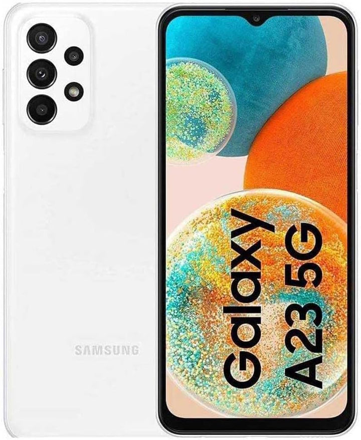 Samsung A236F/DS A23 5G, Awesome White, 4-GB/128-GB, Awesome White