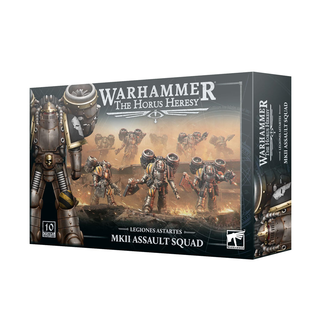 Warhammer: Horus Heresy - Legiones Astartes - MkII Assault Squad (10 Figuren)