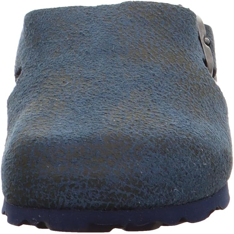 Superfit Mädchen FussbettpantoffelHausschuh 24 EU Blau Mehrfarbig 8030, 24 EU Blau Mehrfarbig 8030