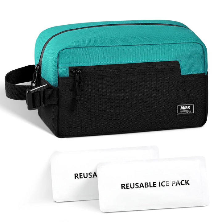 MIER Lunch Tasche Gefrierbare Kühltasche SnackboxKleine gefrierfähige Mini-Kühltasche mit Isolierung