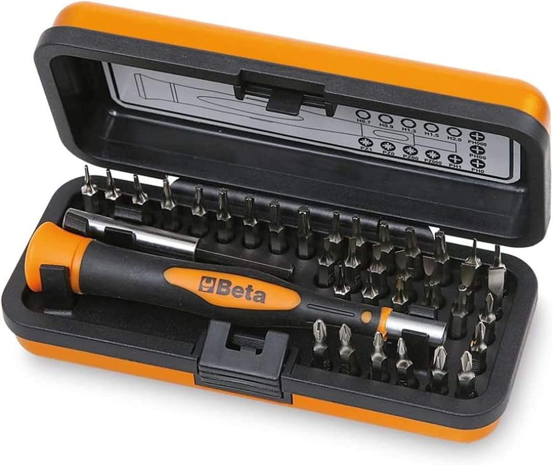 Beta 1256/C36-2 Elektronikschraubendreher, Schraubendreher-Set für Präzisionsarbeiten (Werkzeugsatz