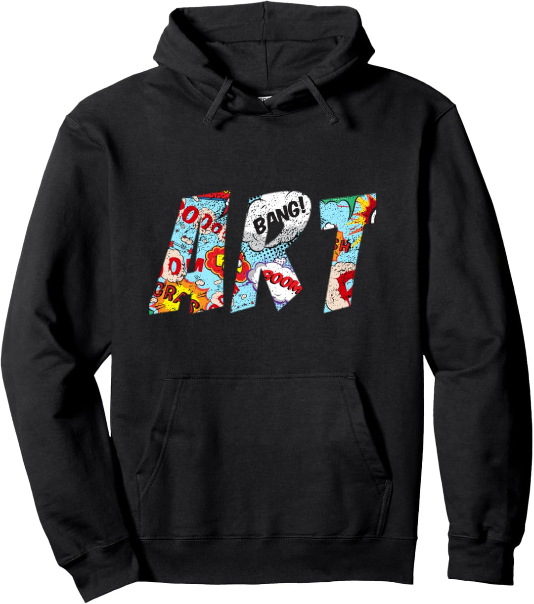 Comic Pop Art Bang Boom Comicheft Stil Pullover Hoodie