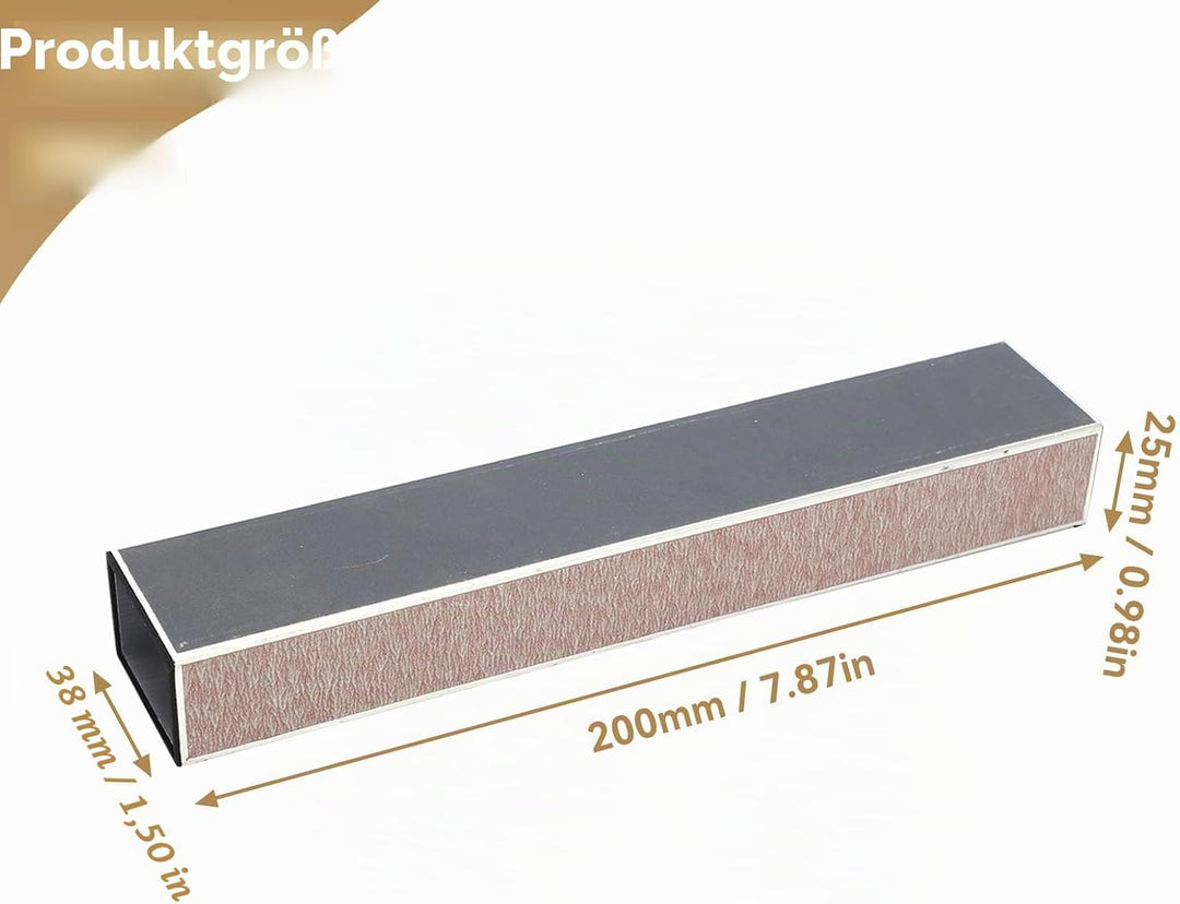 Gitarren Bund Nivellierungs, 20x3,8x2,5cm/7,9X1,5X1 Zoll Schleifbalken Nivellierstange mit selbstkle