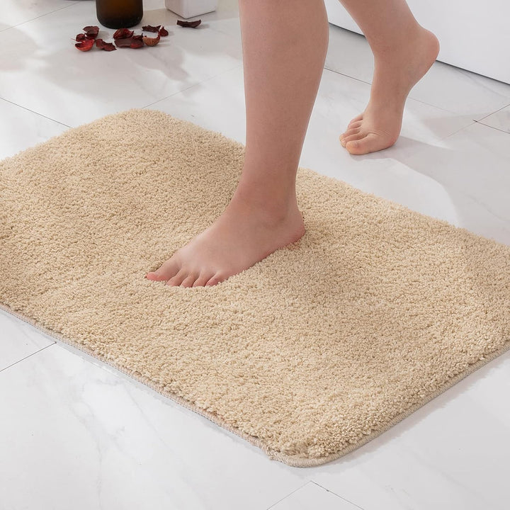 MIULEE Teppich Badematte Badezimmerteppich Bettvorleger rutschfest Badteppich Badvorleger Saugfähige