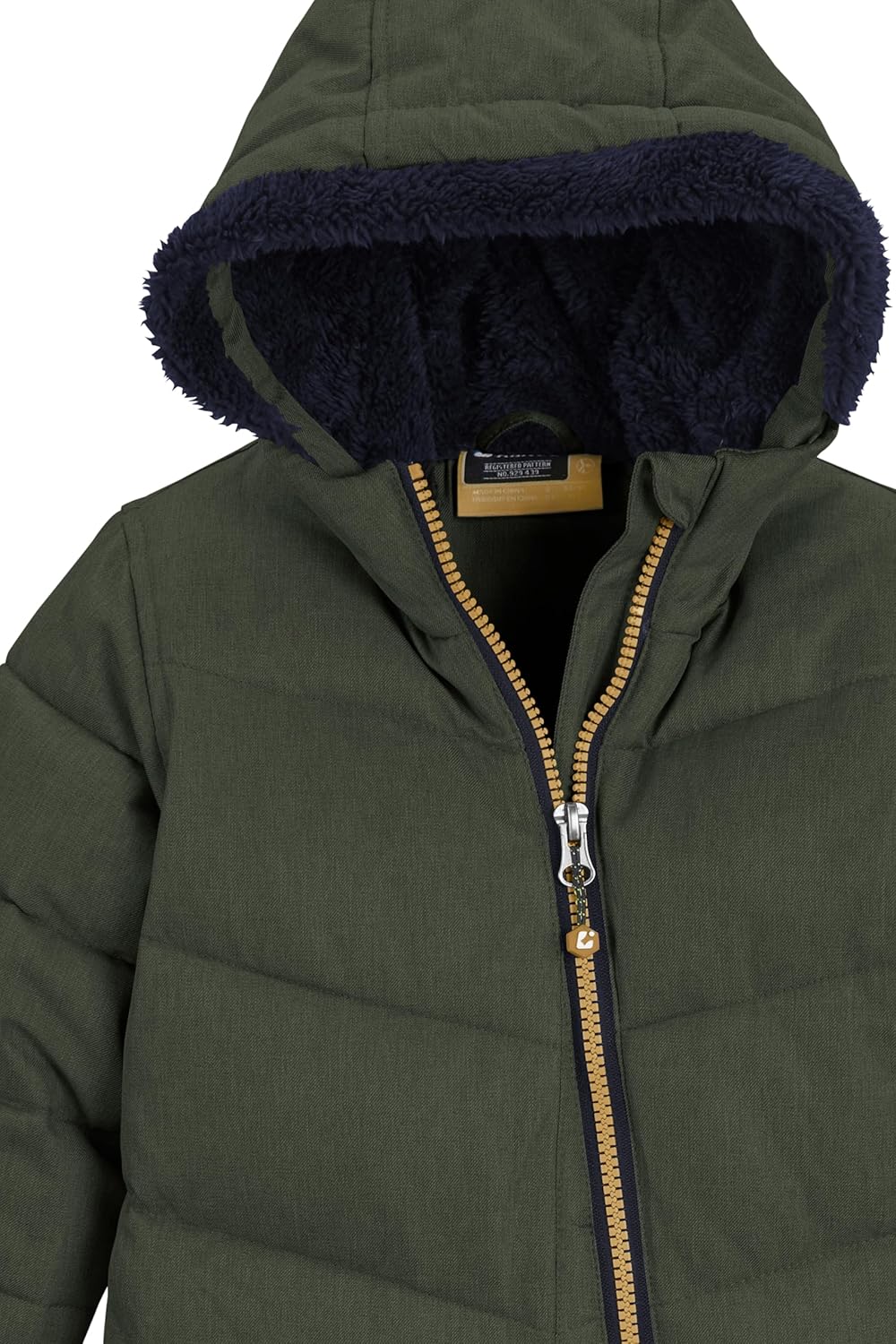 Killtec Unisex Karter Mini Overall in Daunenoptik mit Kapuze 74-80 dunkel waldgrün, 74-80 dunkel wal