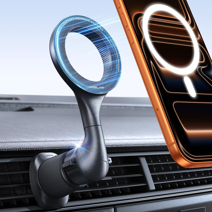 MRGLAS Handyhalterung Auto Lüftung Magnetisch – für MagSafe & iPhone, 2026 Modell mit extra starker
