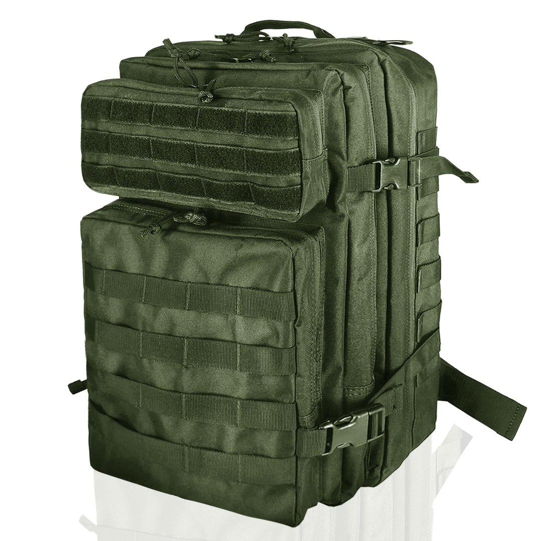 Militär Rucksack Herren,45L Gross Rucksack Wasserdicht Outdoor Assault Survival Wanderrucksack Herre
