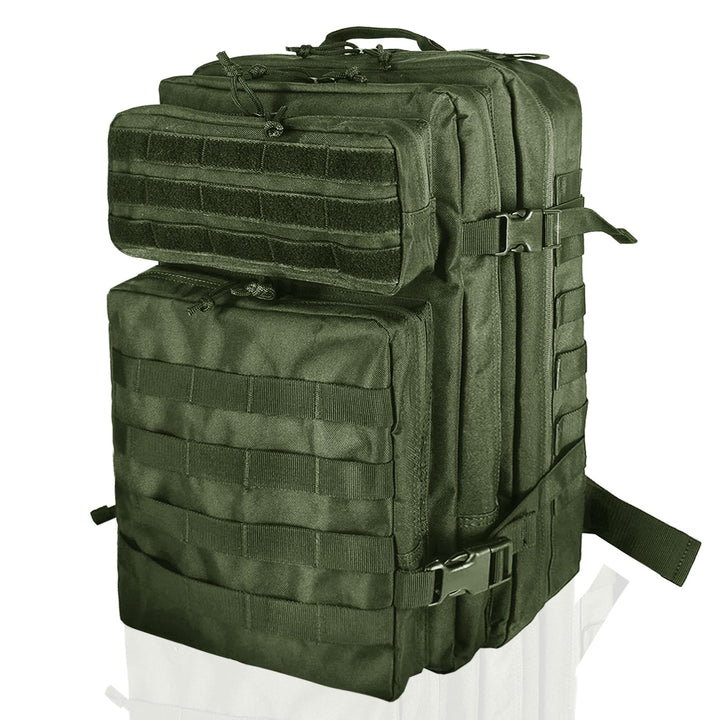 Militär Rucksack Herren,45L Gross Rucksack Wasserdicht Outdoor Assault Survival Wanderrucksack Herre