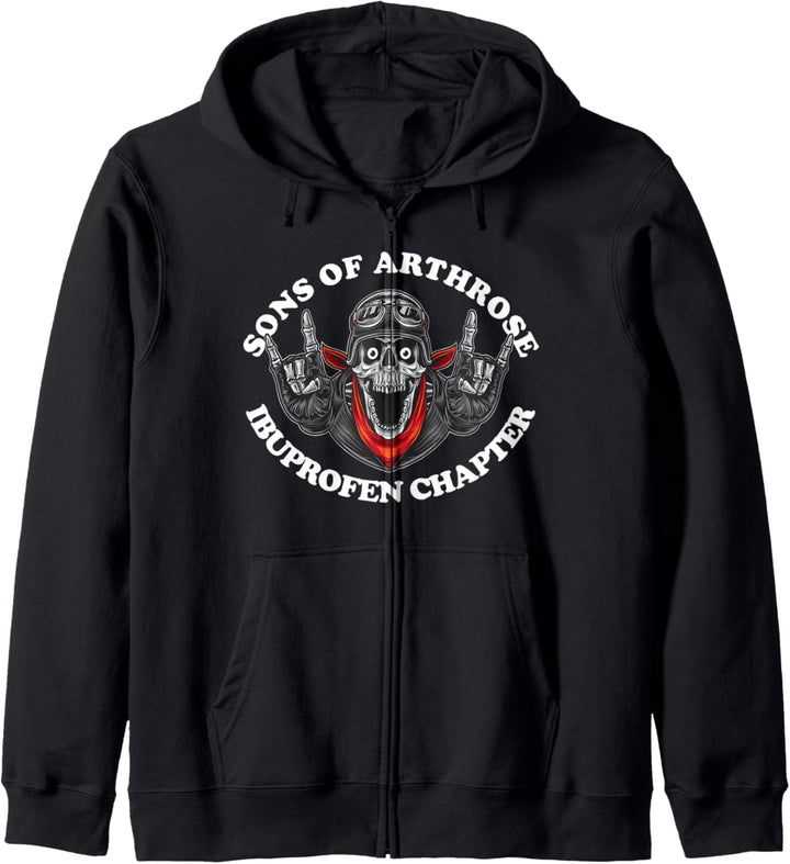 Sons Of Ibuprofen Arthritis Motorradfahrer Biker Kapuzenjacke