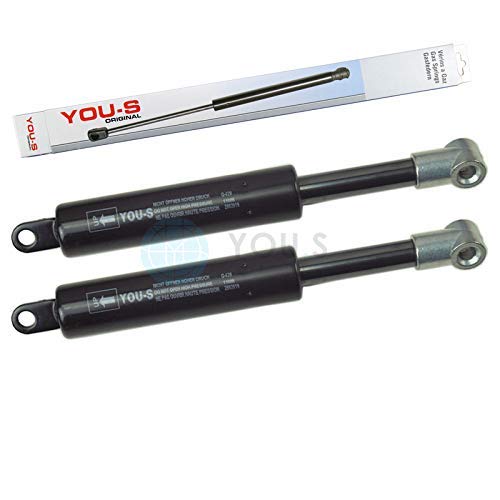 YOU.S 32147 Gasfeder für Frontscheibe Länge: 218 mm Kraft: 1100 N (2 Stück)