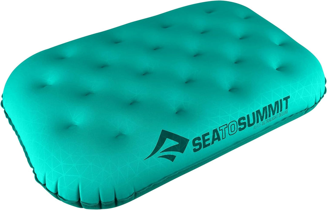 Sea to Summit Outdoor-Kissen Aeros Ultralight Deluxe Pillow Kissen Black Deluxe, Black Deluxe