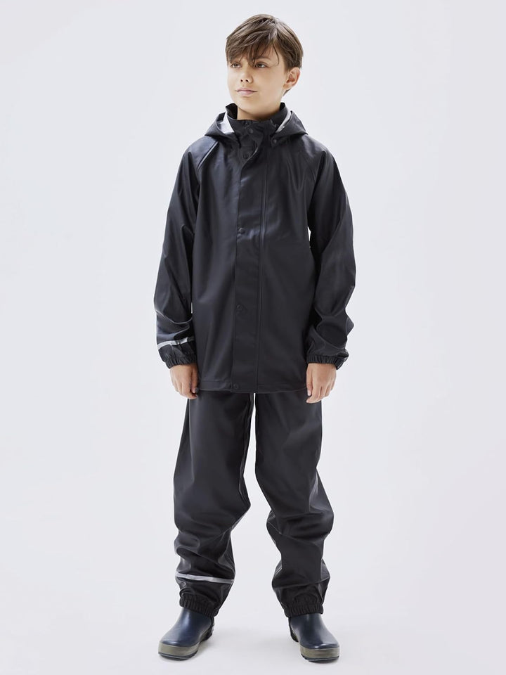 NAME IT Child Regenset Unisex 80 Schwarz, 80 Schwarz