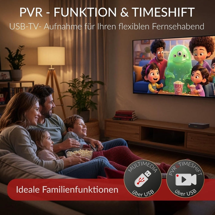 RED OPTICUM C200 HD Kabelreceiver mit Aufnahmefunktion PVR I Digitaler Kabel-Receiver HD - EPG - HDM