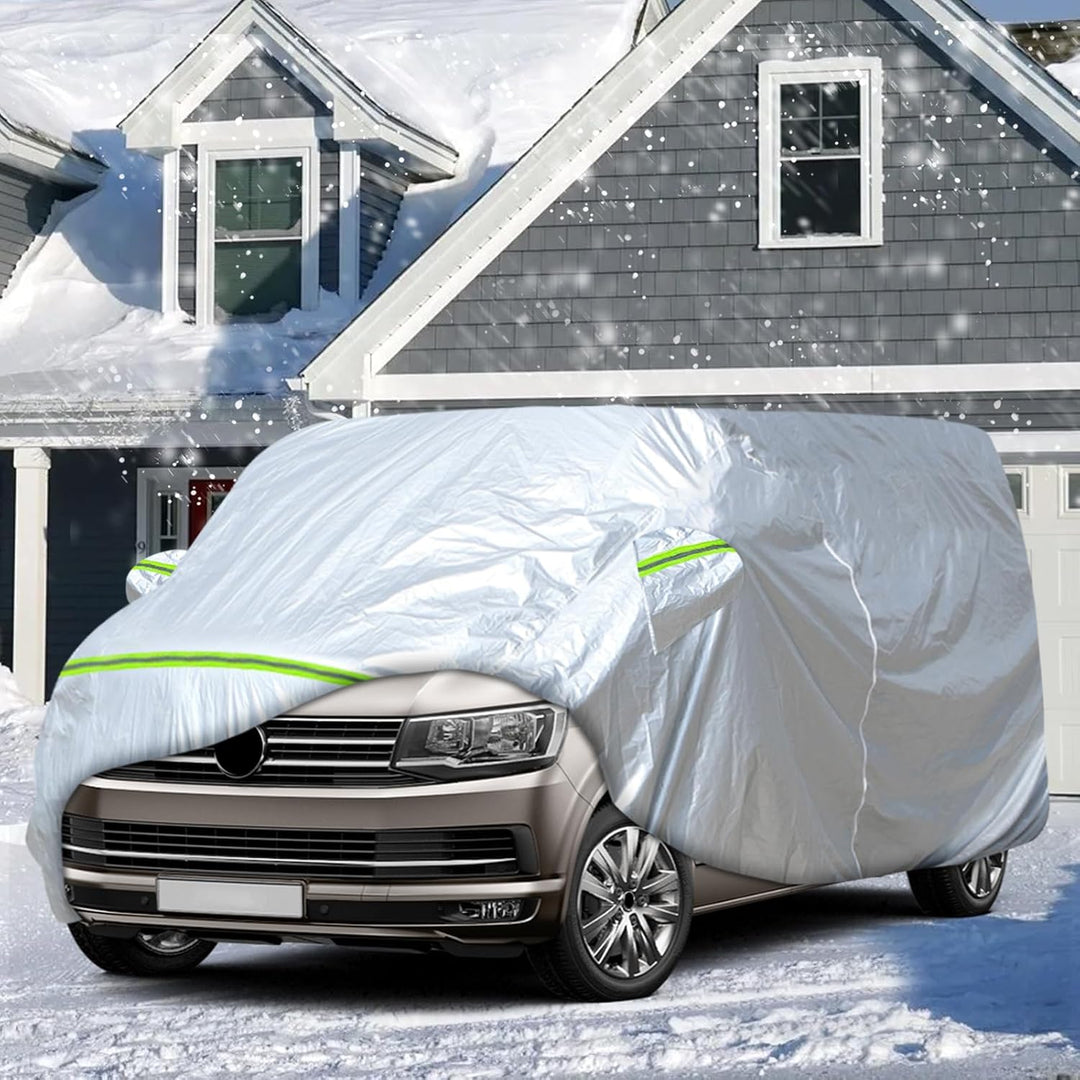 Autoabdeckung Vollgarage Abdeckplane Auto Kombipassend für VW T5 T6, Atmungsaktiv Autoabdeckung Gros