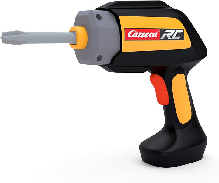 Carrera RC First Bagger - Backhoe Loader mit Controller I Ferngesteuertes Auto ab 3 Jahren für drinn