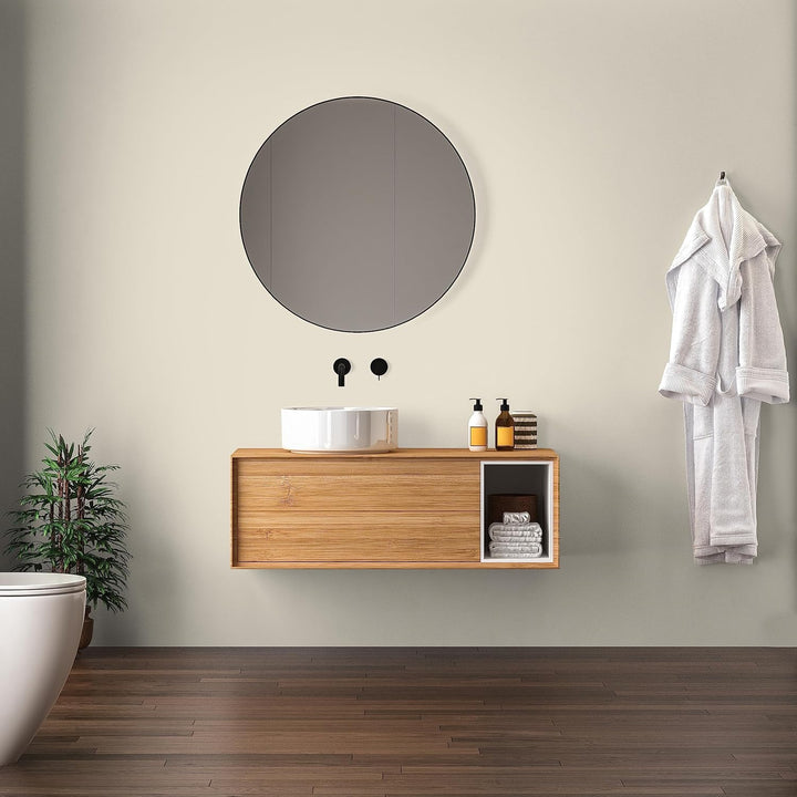 derendo Fühl Dich Wohl Deine Farbe beige, matte Wandfarbe beige, hohe Deckkraft, verschiedene Beiget