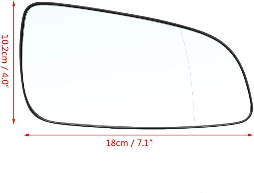 Suuonee Autospiegelglas, Seitenspiegelglas Tür rechts für 2004-2016 OE: 6428785